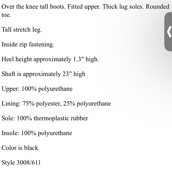 Zara Sleek Black Over-the-Knee Boots - Picture 3 of 7